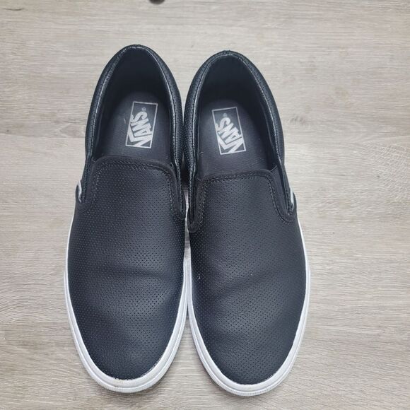 Vans Classic Asher Perforated Slip-On Size 10 - Picture 1 of 4